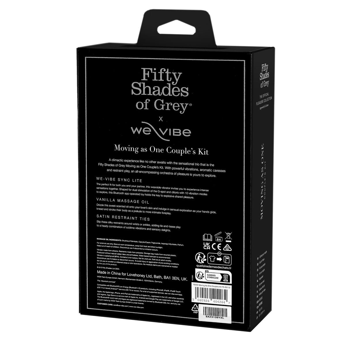 Fifty Shades of Grey® x We-Vibe - Moving As One Couples Kit