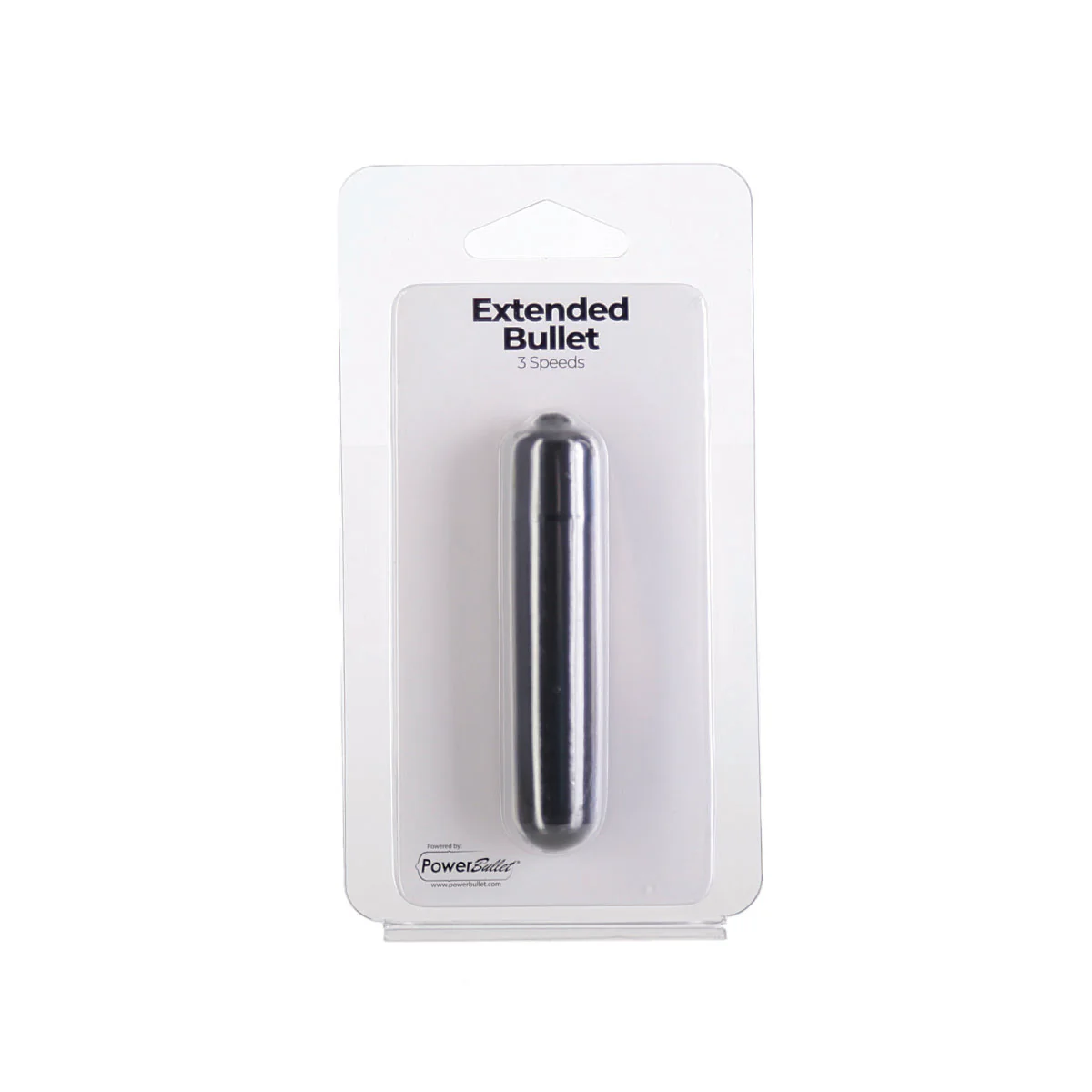 PowerBullet Extended Bullet 3-Speed 3.5 Inch - Black
