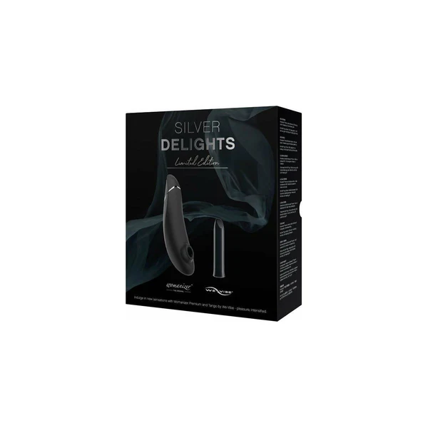Womanizer & We-Vibe – Silver Delights – Limited Edition Gift Set – Black