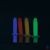 Addiction - Silly Willy – Glow in the Dark -  3.3” Silicone Dildo - 12 pcs