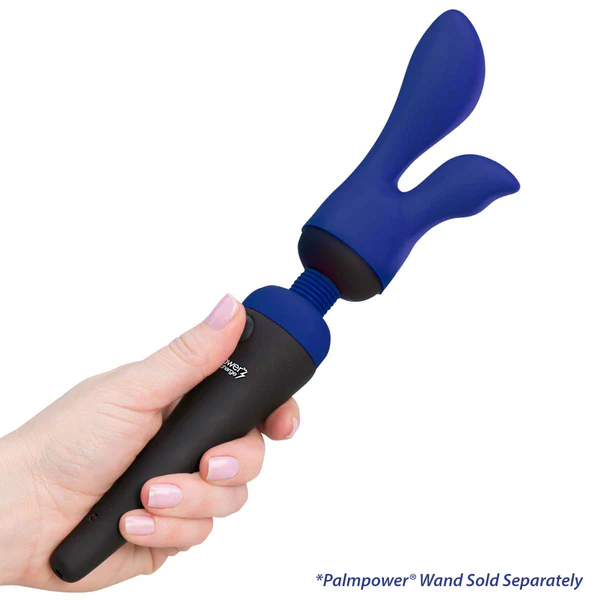 PalmPower® - PalmSensual Head Attachments (For Use With PalmPower®) – Blue – 2pcs
