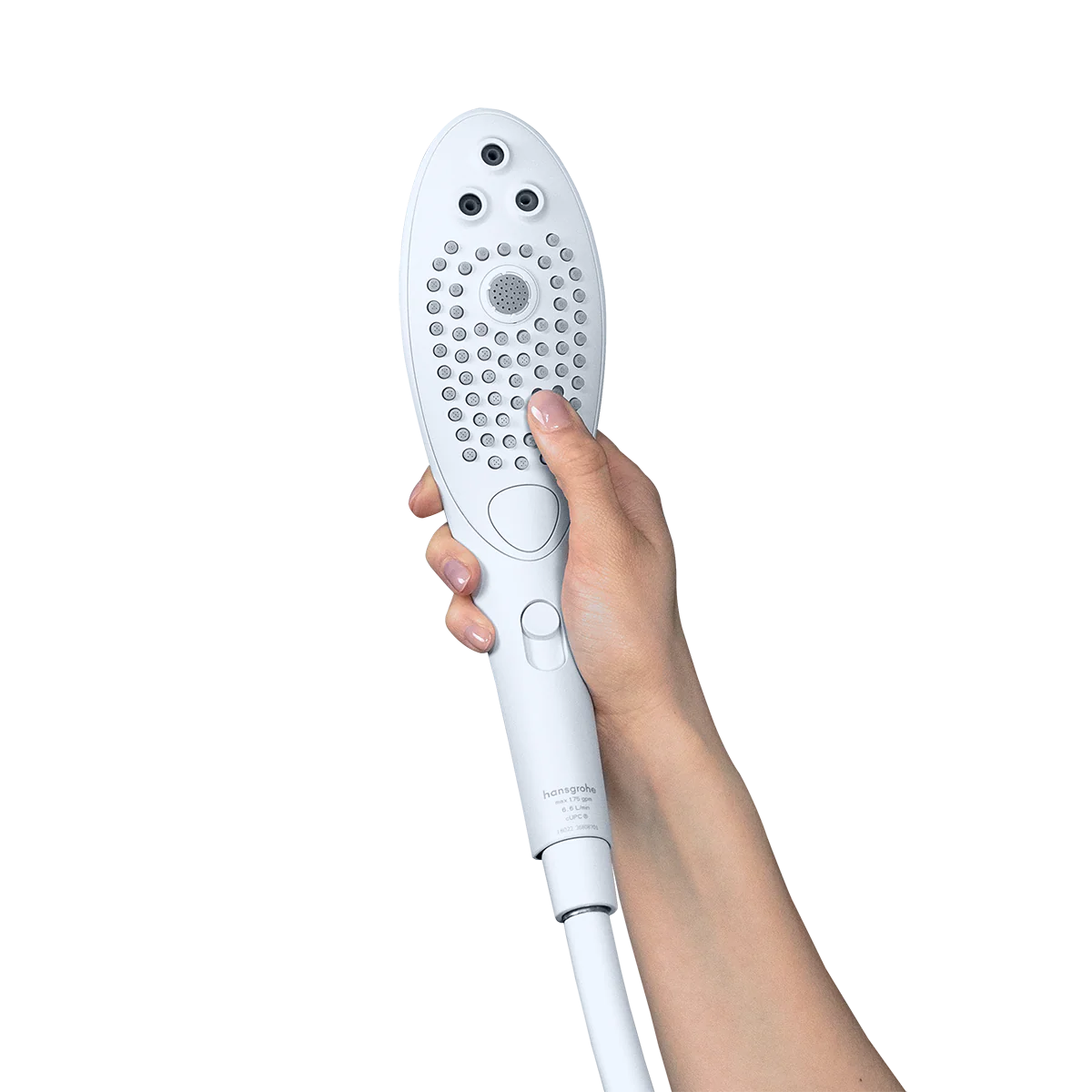 Womanizer® - Wave - Combined Shower Head & Water Massage Clitoral Stimulator - White