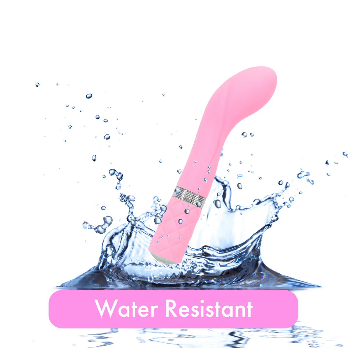 Pure Love®- G-Spot Vibrator With Swarovski® Crystal – Pink