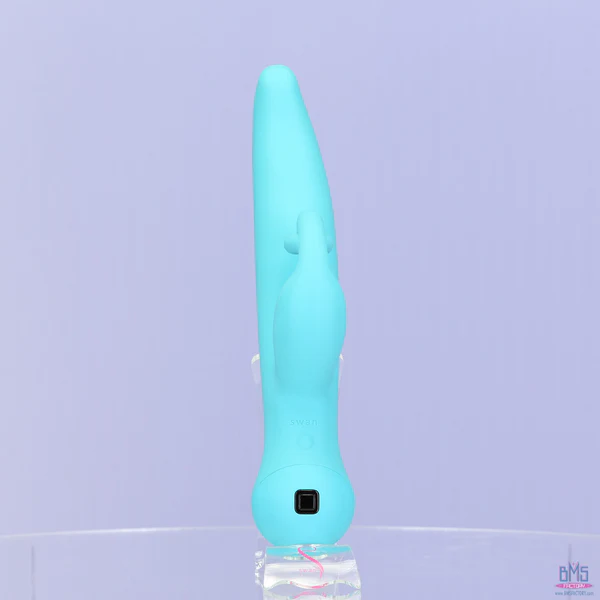 Swan Touch - Trio - Rabbit Vibrator - Rechargeable - Teal