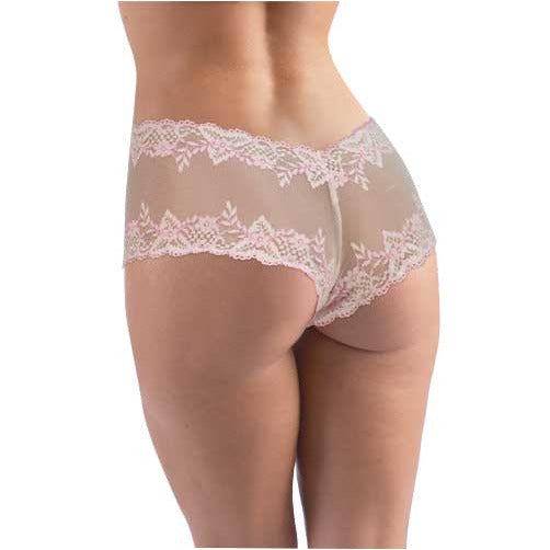 Boy Leg Panty - Assorted White - Small