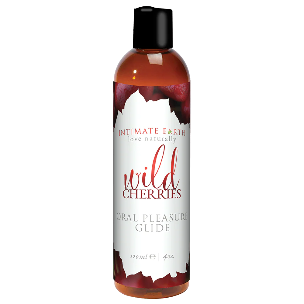 Intimate Earth Oral Pleasure Guide - Wild Cherry - 120ml/4oz