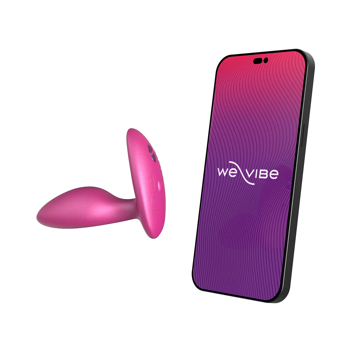 We-Vibe® - Ditto+ - Vibrating Anal Plug with Remote - Cosmic Pink