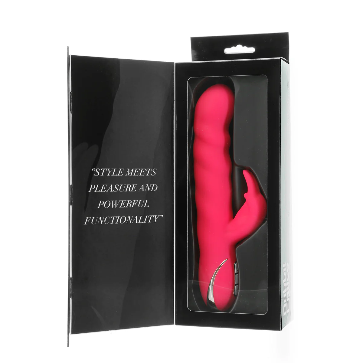 Vibe Couture® - Rabbit Entice Rechargeable Vibrator- Pink