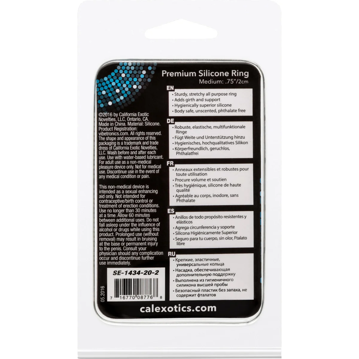 CalExotics Medium Premium Silicone Ring