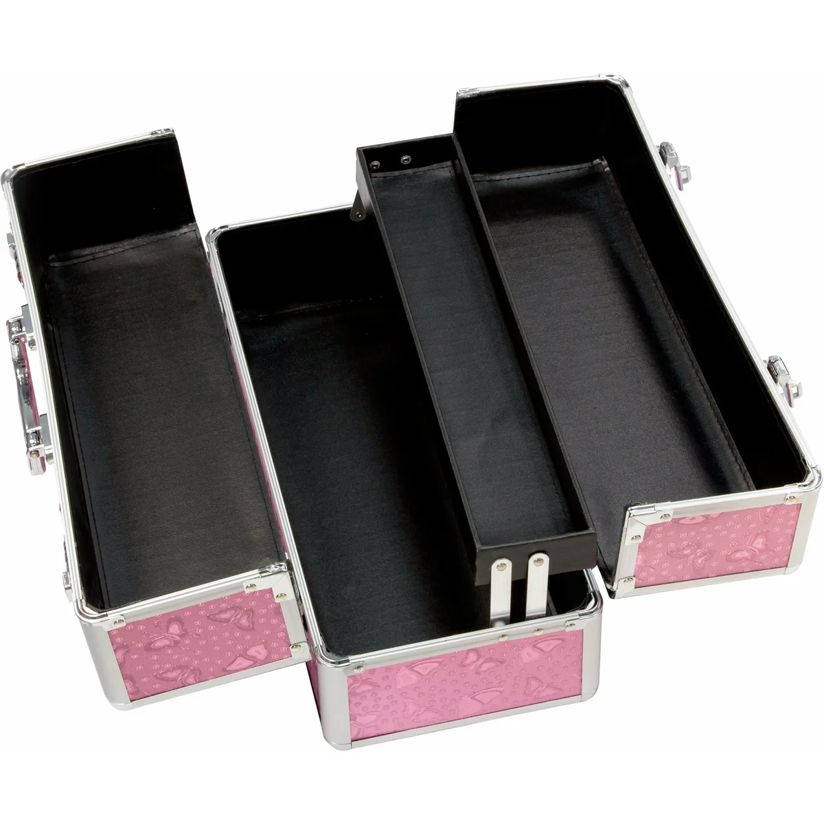 PowerBullet Simple and True - Simple and True - Large Lockable Vibrator Case - Pink