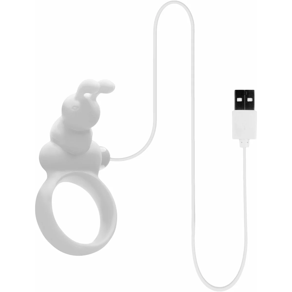 NMC Buckle Up - Vibrating Cock Ring - White