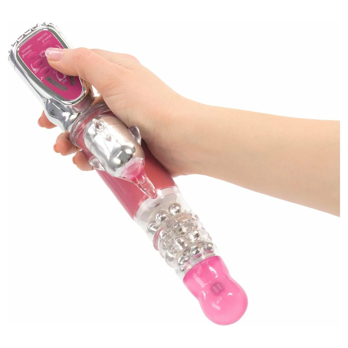 Nanma Elite Quiet Dolphin Vibrator - Pink