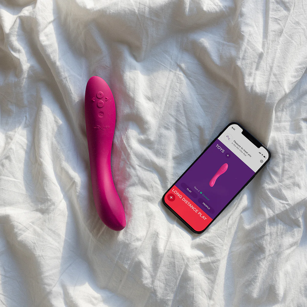We-Vibe® - Rave 2 – Twisted Pleasure - G-Spot Vibrator – Fuchsia