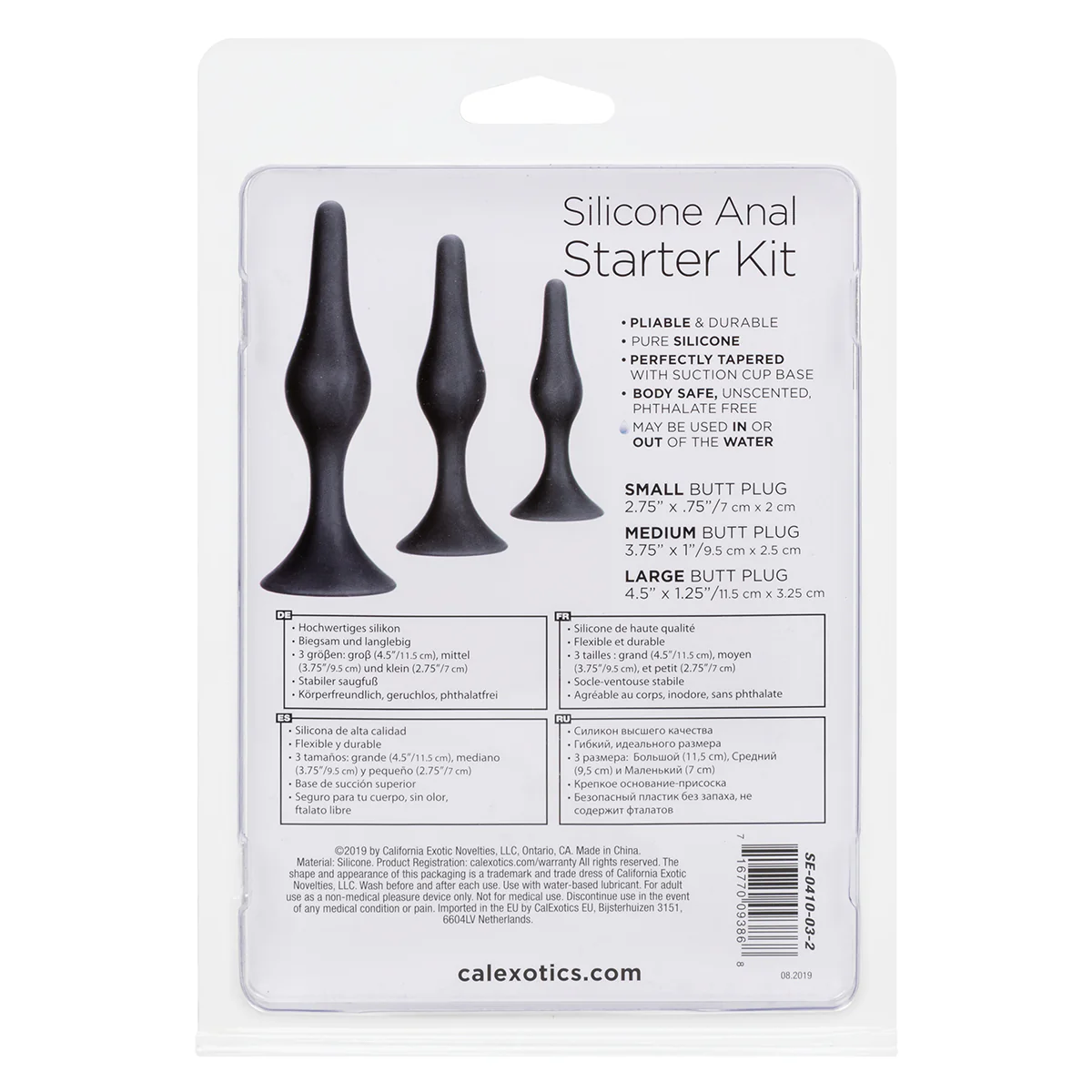 CalExotics Booty Call Booty Training Kit - Black