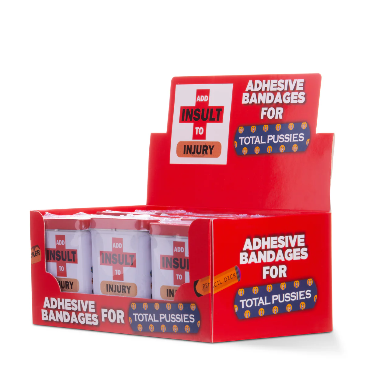 Add Insult to Injury Adhesive Bandages
