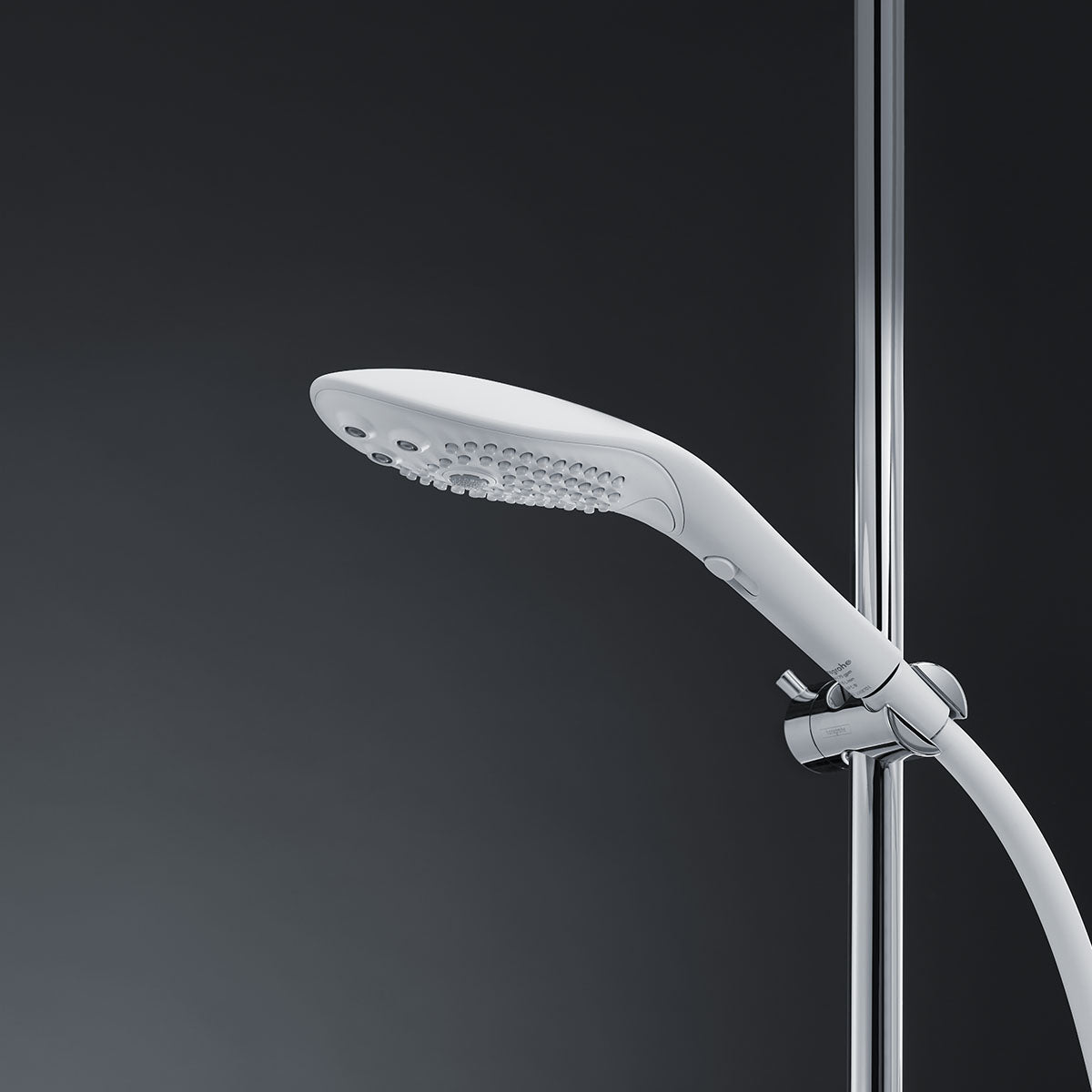 Womanizer® - Wave - Combined Shower Head & Water Massage Clitoral Stimulator - White