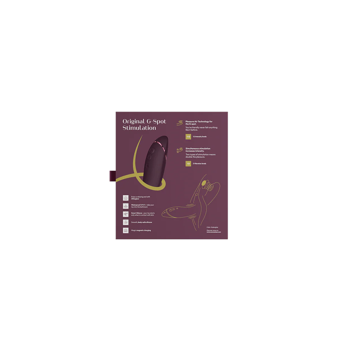 Womanizer – OG - G-Spot Vibrator – Aubergine