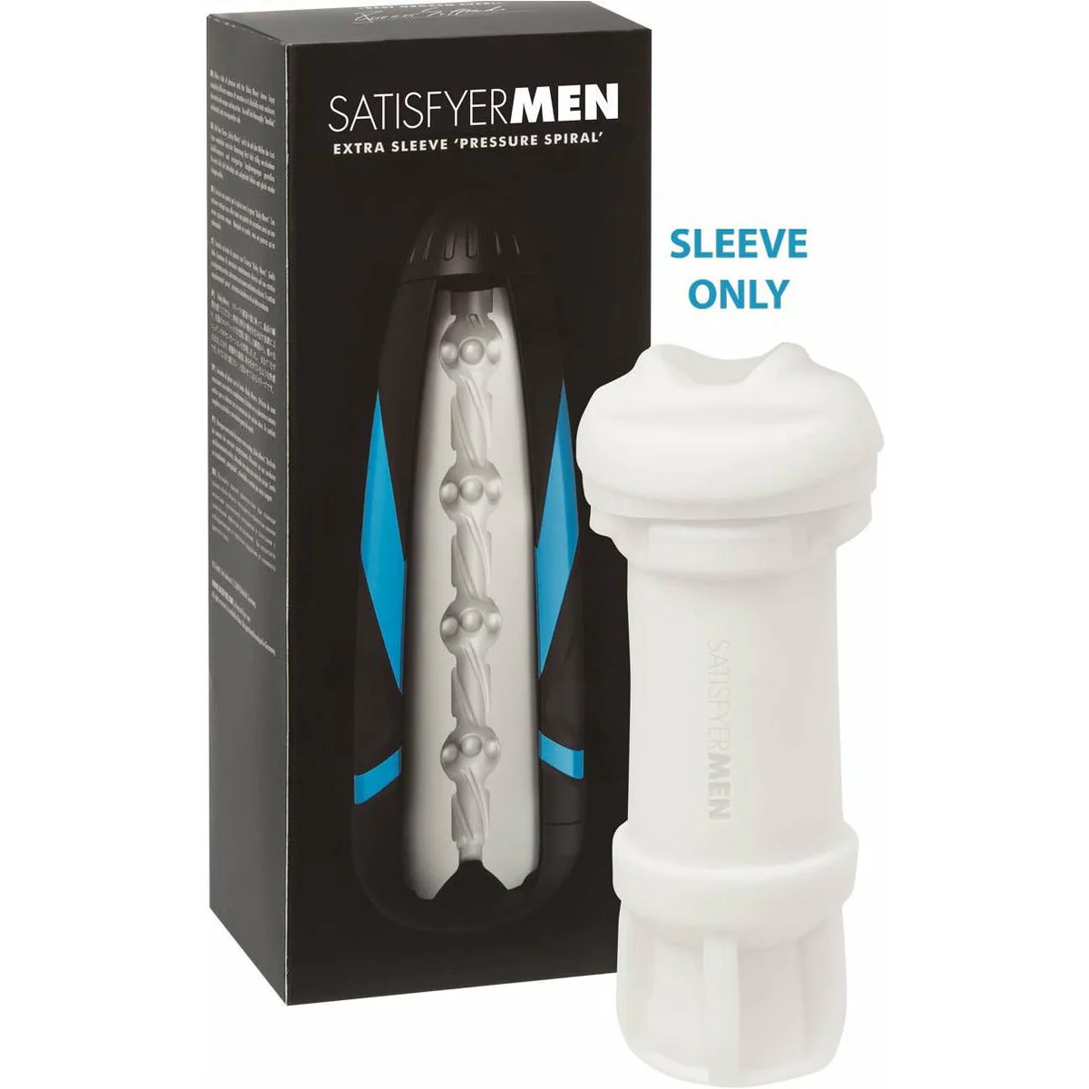 Satisfyer Men Masturbator Sleeve - Pressure Spiral
