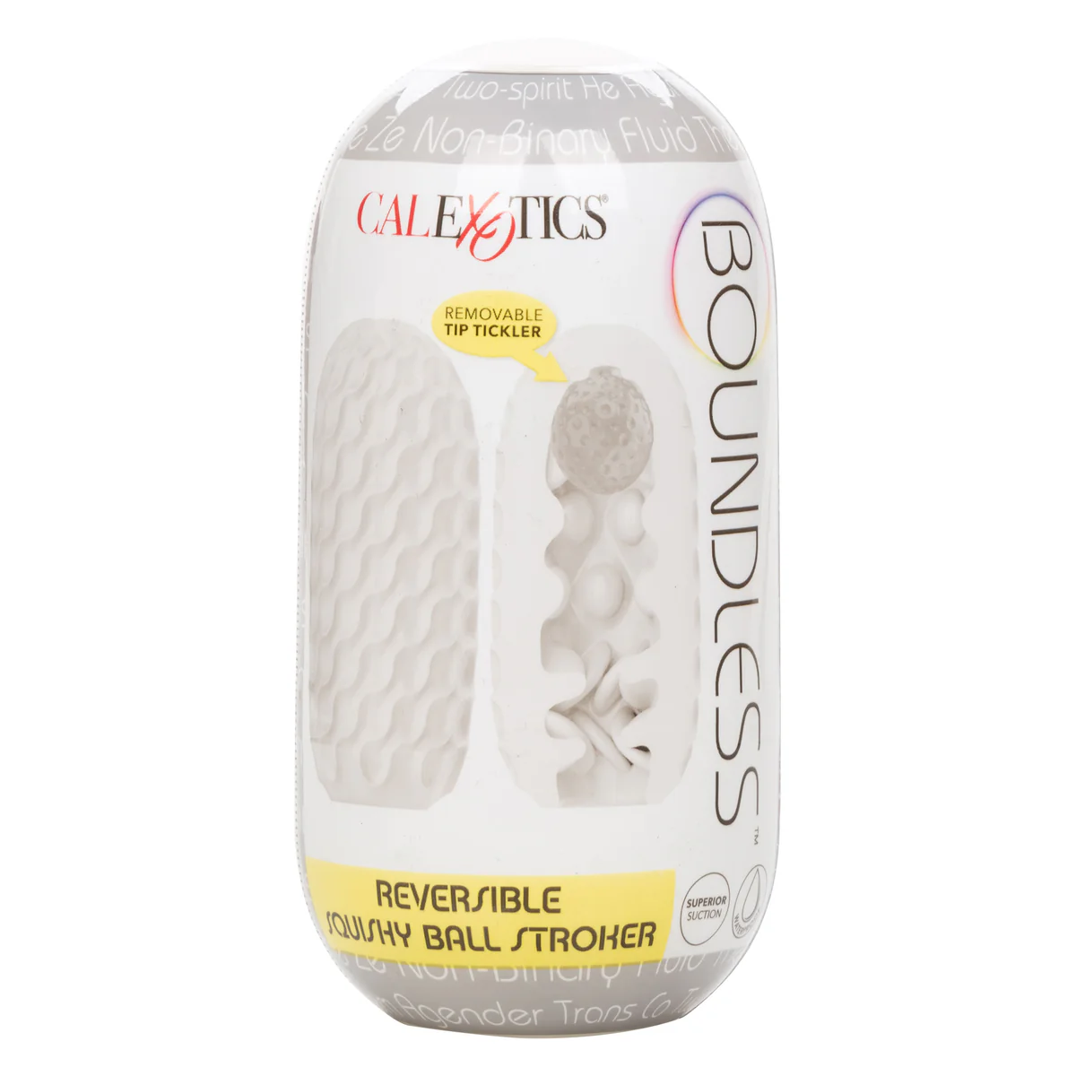 CaleXOtics – Boundless – Reversible Squishy Ball Stroker