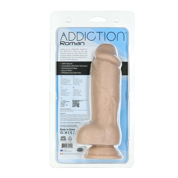 Addiction Roman – 8” Girthy Dong