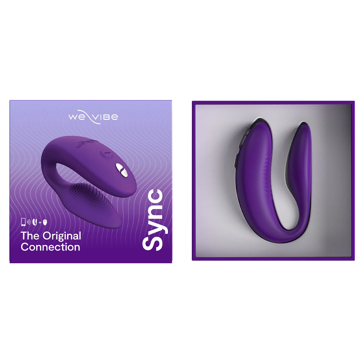 We-Vibe® - Sync Wearable Couples’ Vibrator 2nd  Generation - Purple