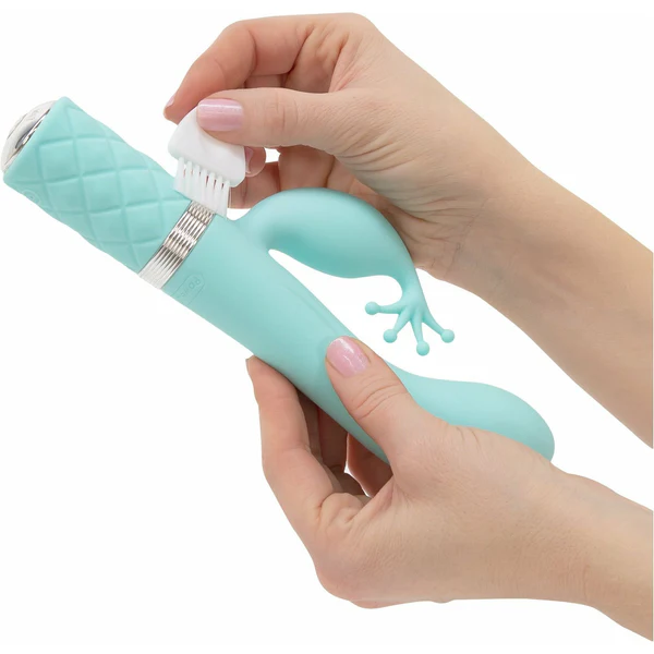 Pillow Talk Kinky - Dual Massager - Teal