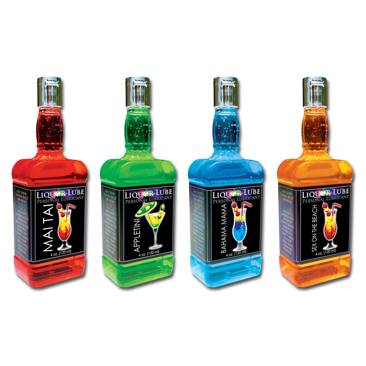 HottProducts Liquor Lube - 4 oz. (Flavours Chosen at Random)