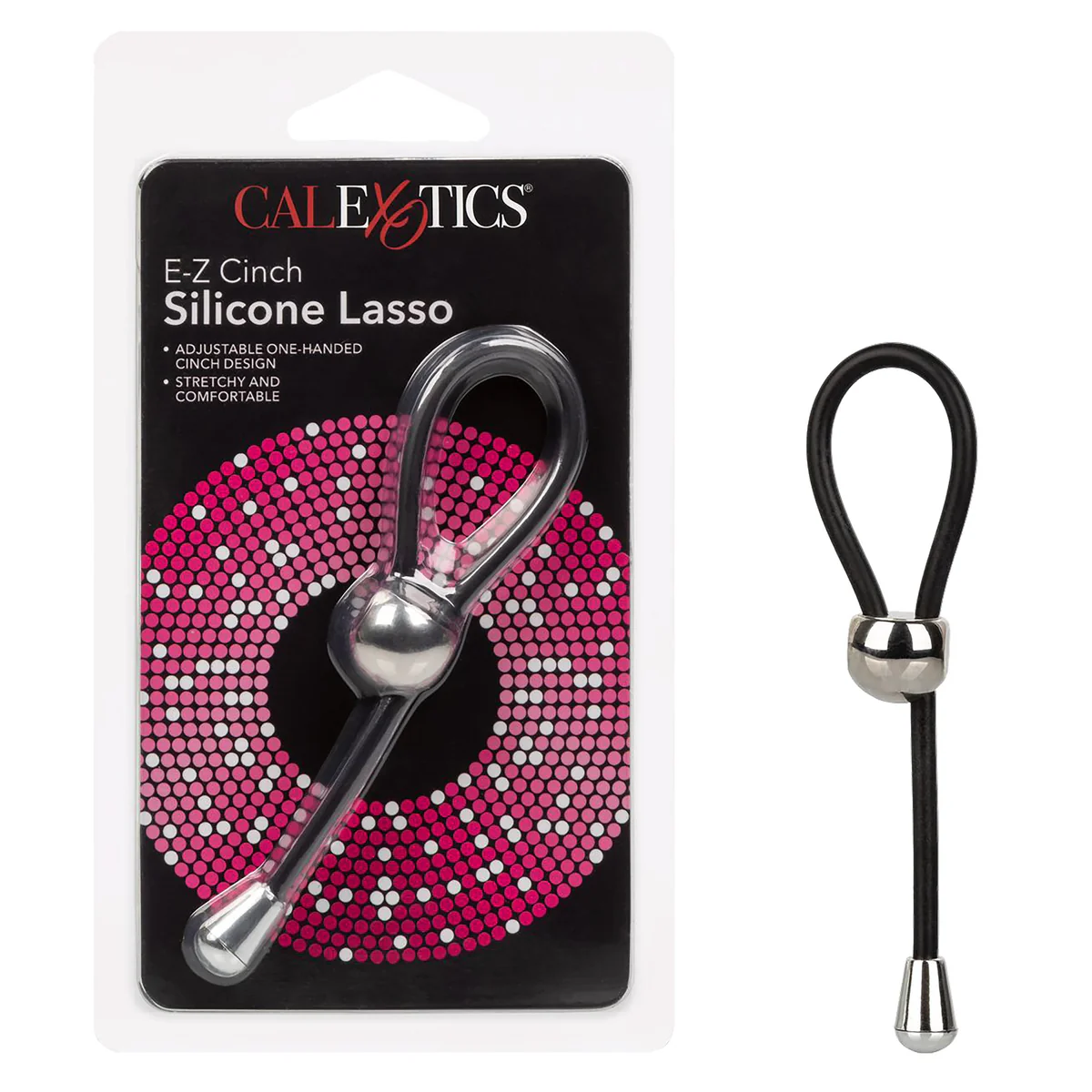 CalExotics E-Z Cinch Silicone Lasso - Black