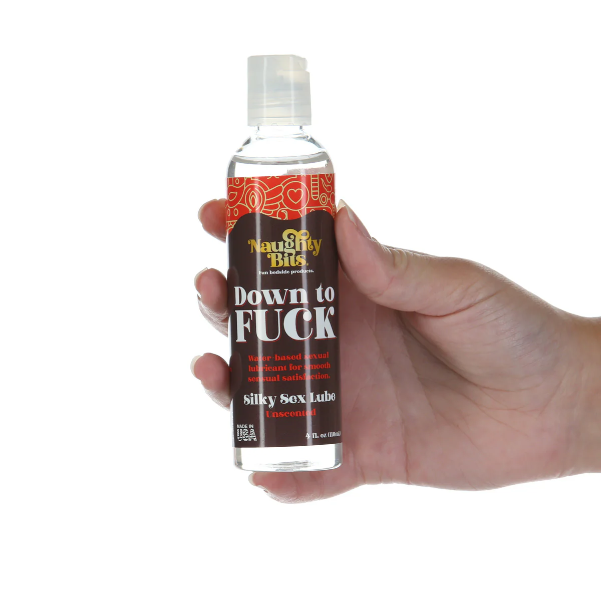 CalExotics Down to Fuck – Water-Based Lubricant – 4oz/118ml