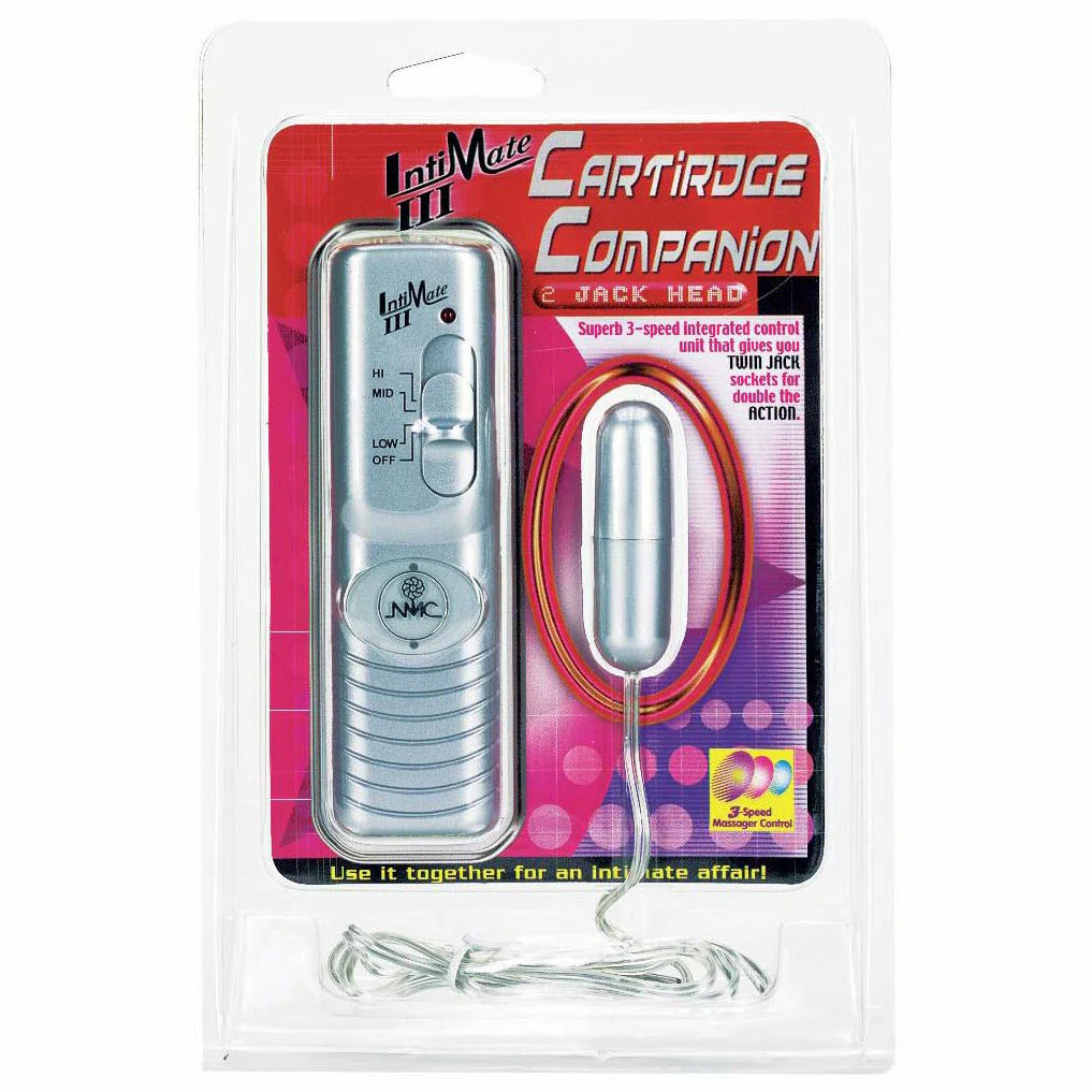 NMC Cartirdge Companion - Bullet Vibrator with Remote
