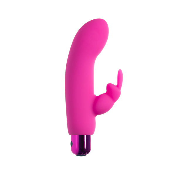 PowerBullet - Alice’s Bunny – Rechargeable Bullet with Removable Rabbit Sleeve – Pink