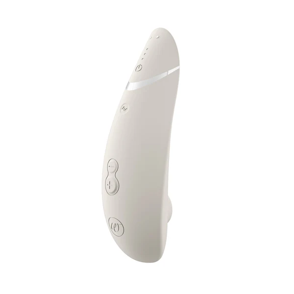 Womanizer Premium 2 – Clitoral Stimulator – Warm Gray