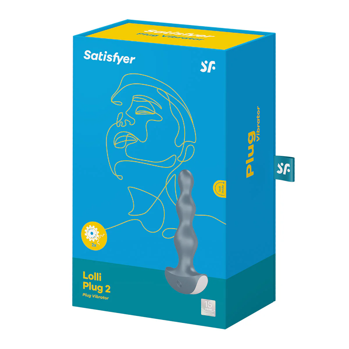 Satisfyer Lolli Plug 2 – Vibrating Butt Plug – Gray