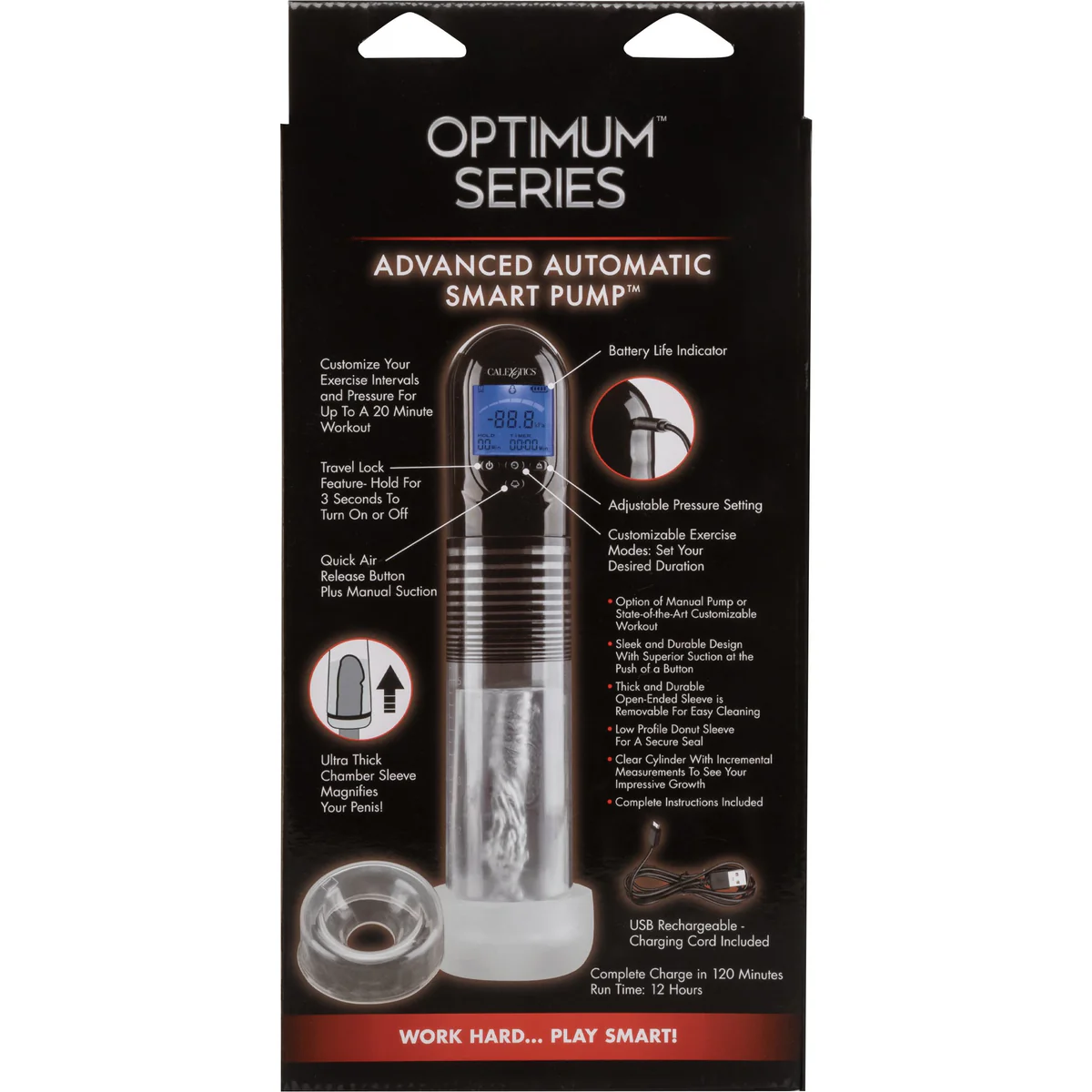 CalExotics Optimum Series - Advanced Automatic Smart Penis Pump