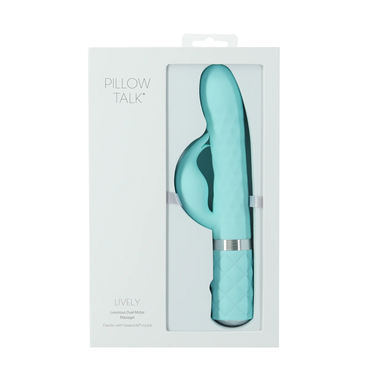 Pillow Talk Lively – Luxurious Dual-Motor Massager – Teal