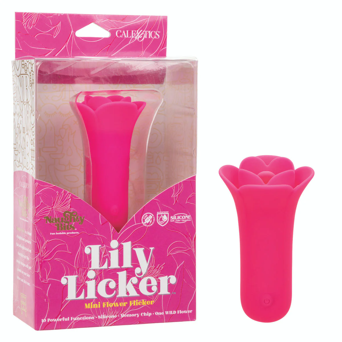 CaleXOtics Naughty Bits Lily Licker – Pink