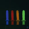 Addiction - Silly Willy – Glow in the Dark -  3.3” Silicone Dildo - 12 pcs