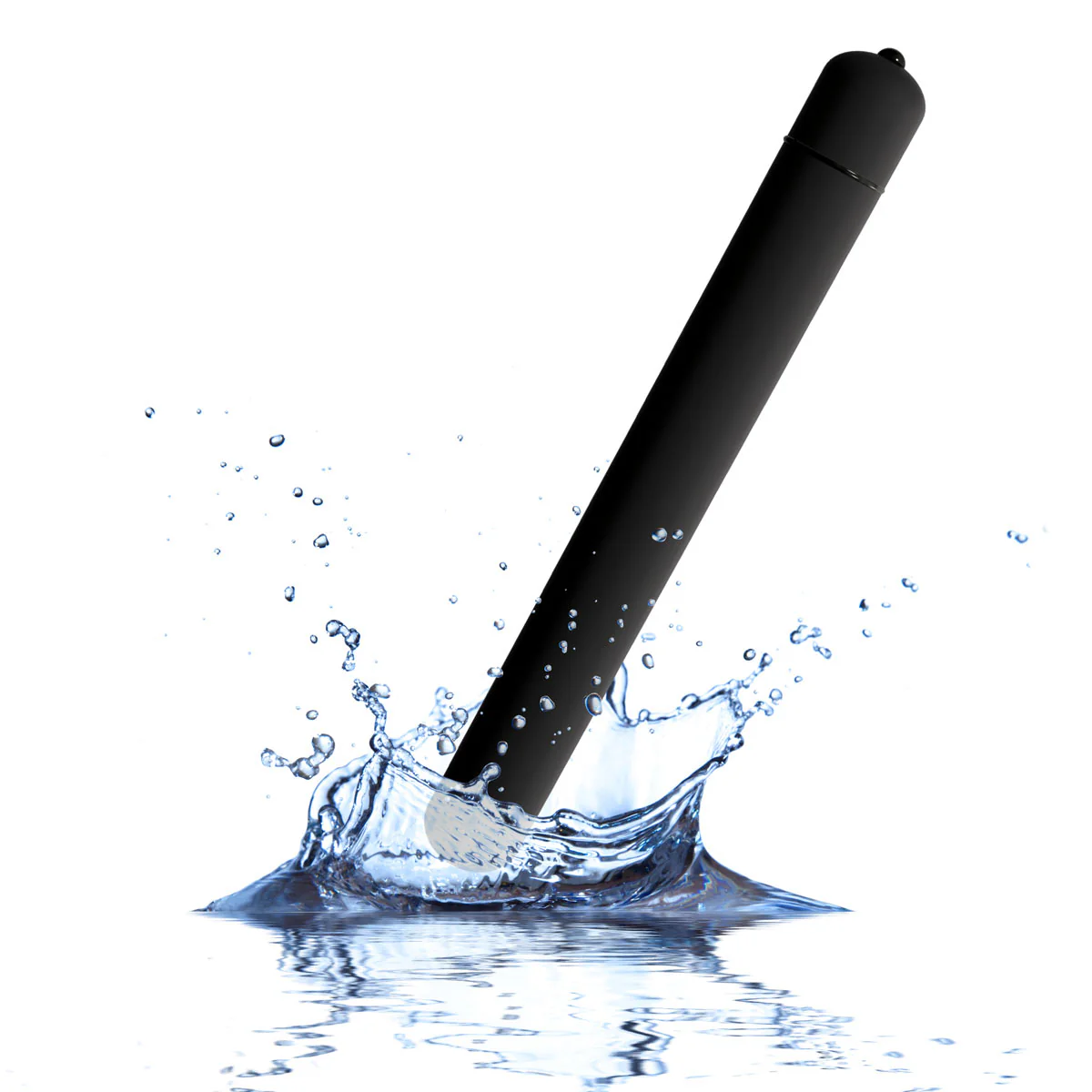 Pure Love® - Soft & Smooth 5 in. Vibrating Bullet – Black
