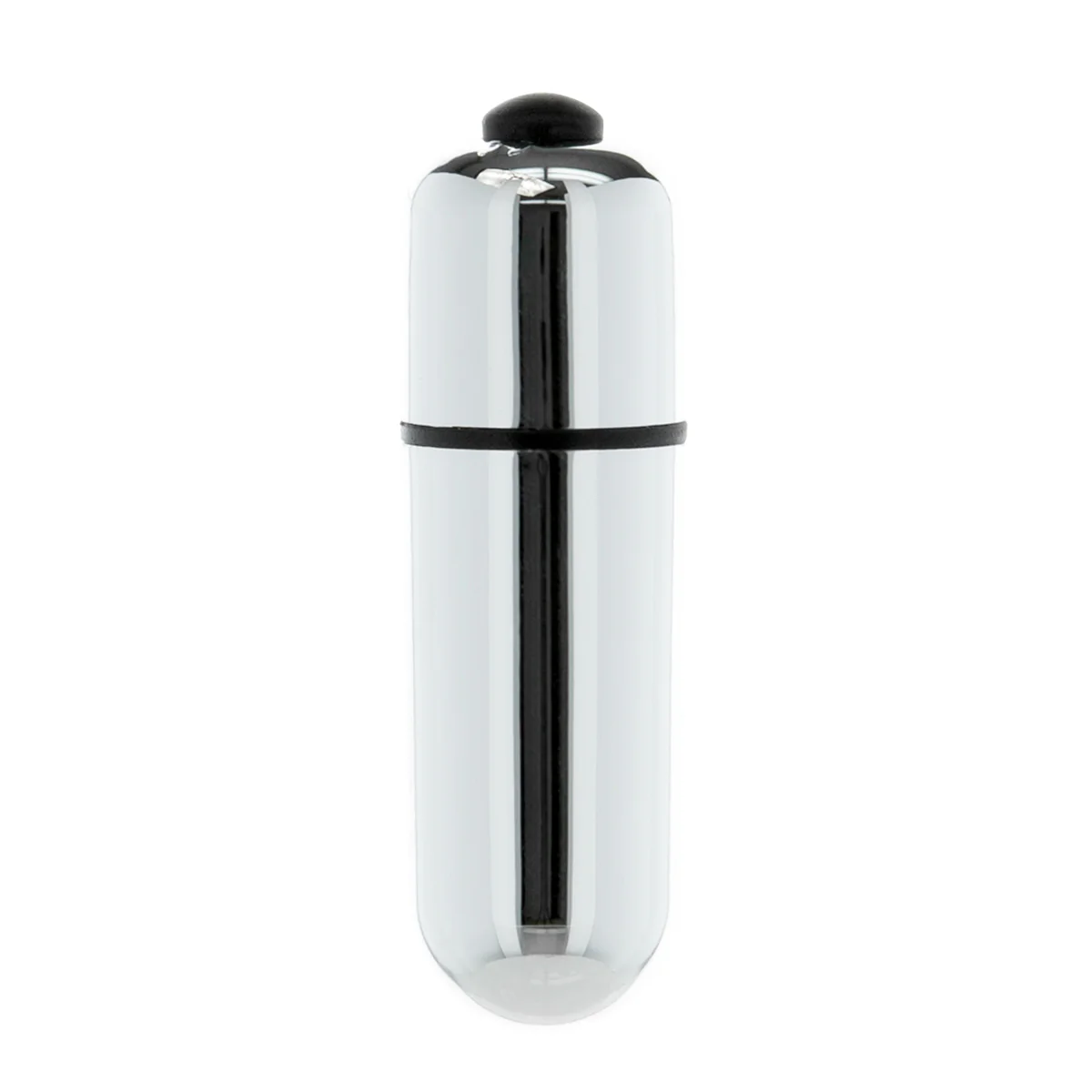 PowerBullet 1 Speed Vibrating Bullet - Battery Operated - Silver