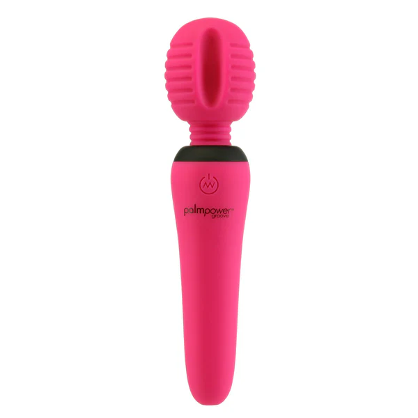 PalmPower® Groove Mini Wand Massager - Pink
