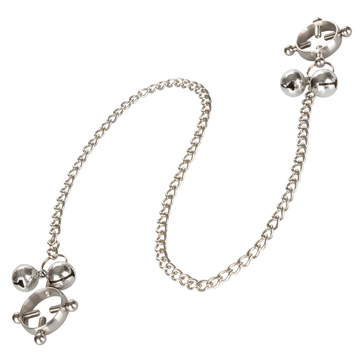 CalExotics Nipple Grips – 4-Point Nipple Press with Bells