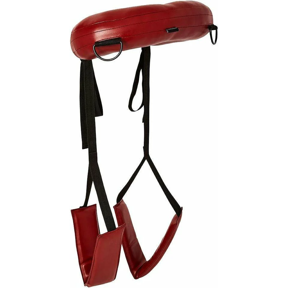 Sportsheets Saffron Thigh Sling – Red/Black