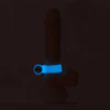 PowerBullet – Cosmic Ring – Vibrating Cock Ring – Glow-in-the-Dark Blue