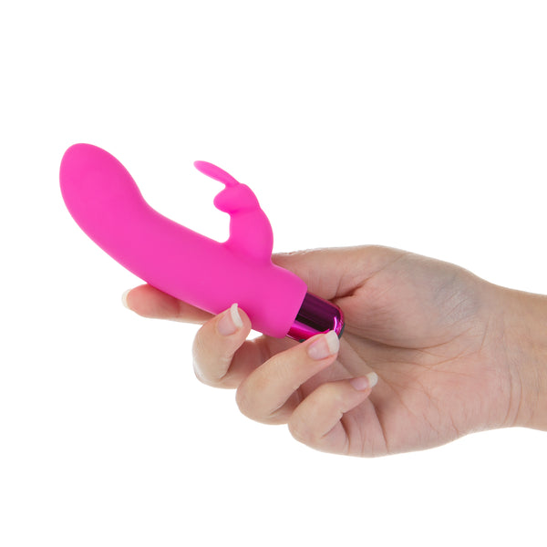 PowerBullet - Alice’s Bunny – Rechargeable Bullet with Removable Rabbit Sleeve – Pink
