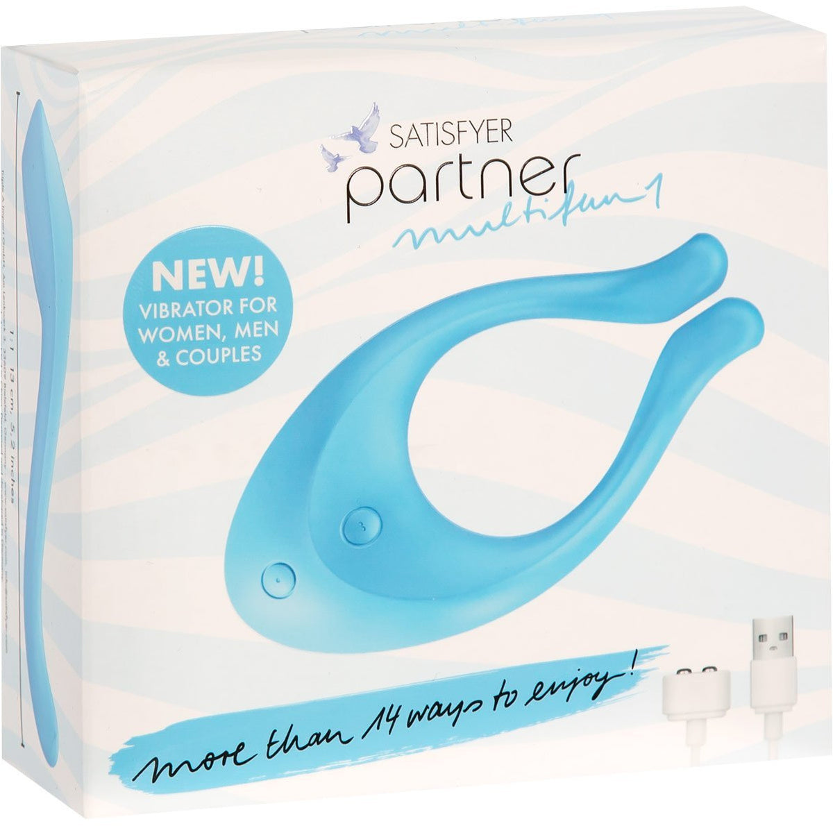 Satisfyer Partner Multifun 1 - Blue