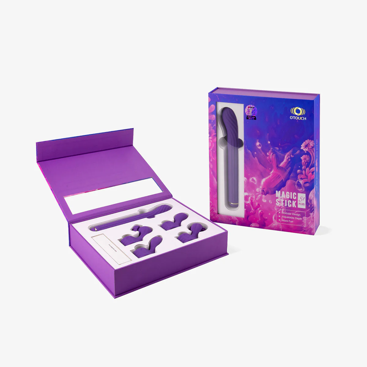 OTOUCH - Magic Stick Multi Functioning Vibrator S1 Plus - Purple