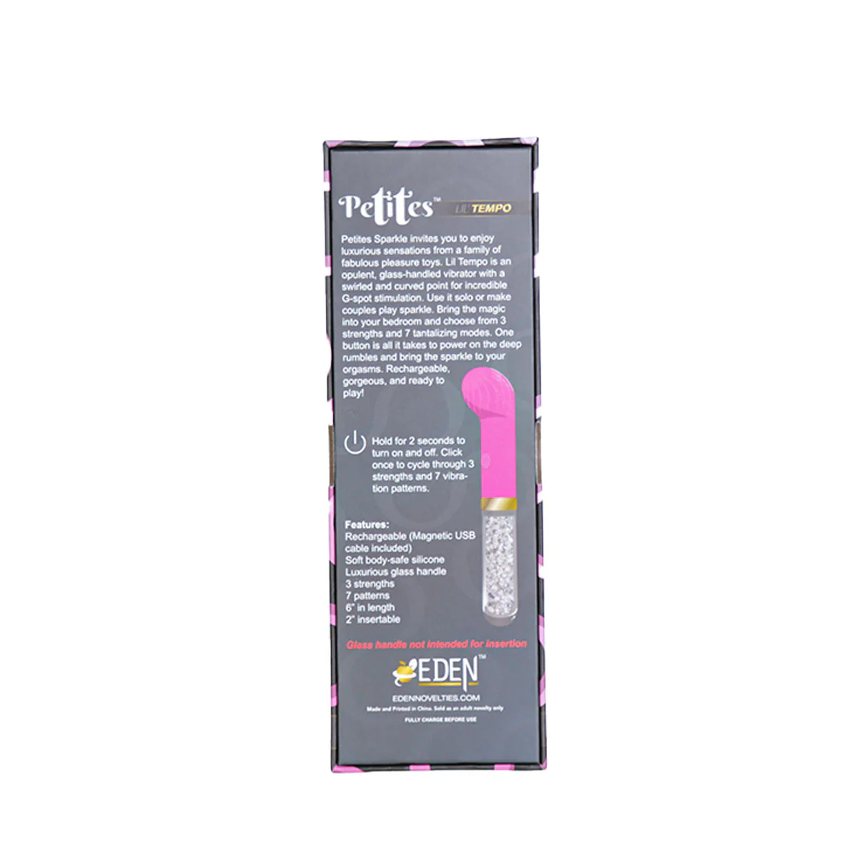 Petites Lil’ Tempo Vibrator - Fuchsia