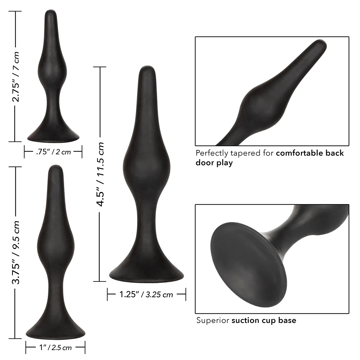 CalExotics Booty Call Booty Training Kit - Black