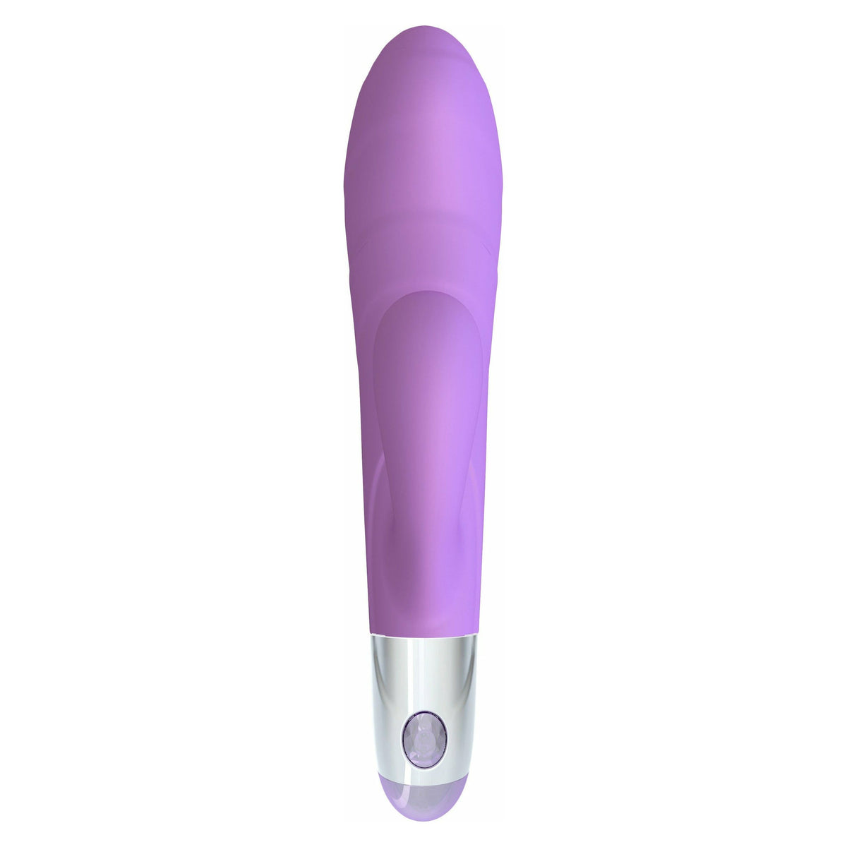 Mae B Lovely Vibes - G-Spot Shaped Soft Touch Twin Vibrator - Purple