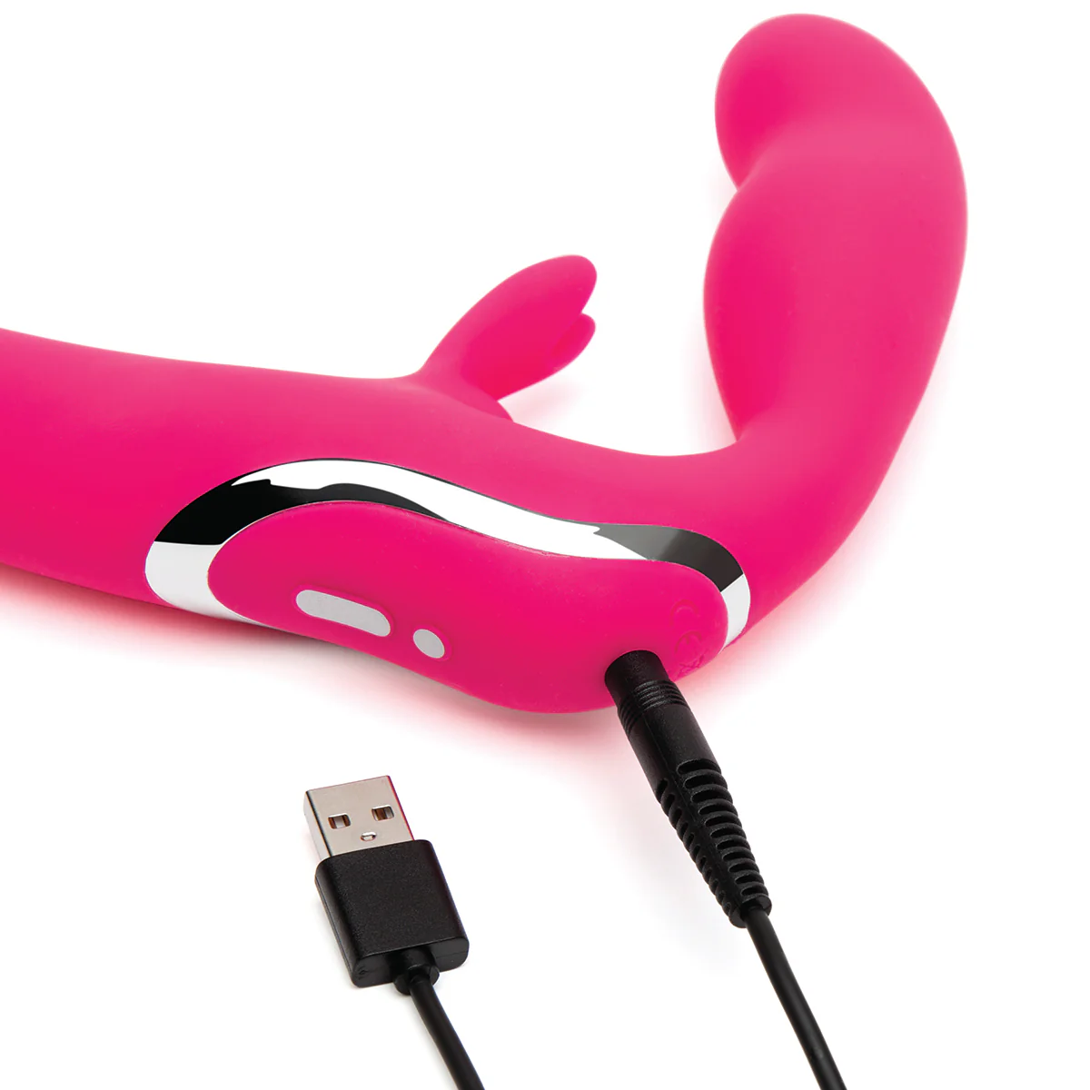 Happy Rabbit – Strapless Strap-On - Pink